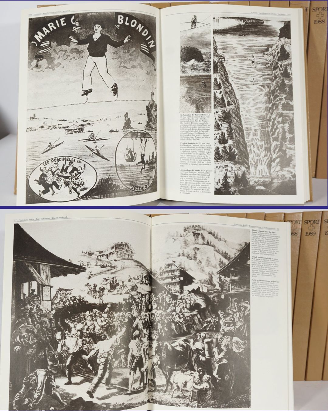 Libri: 22 Bände Sport Schweiz 1820-1994 – Usato da Meggen venduto da Brockitare 1