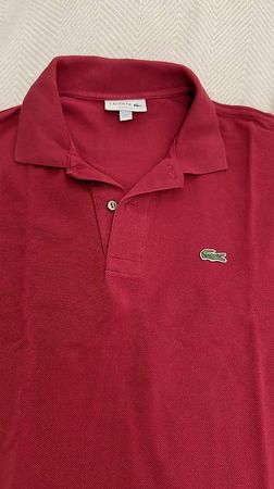 Lacoste Poloshirt rot