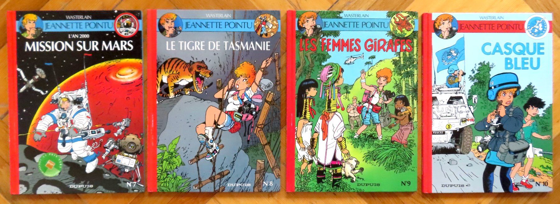 Fumetti: Wasterlain - Jeannette Pointu 1 à 10, éditions originales – Usato da Le Locle venduto da LibrairieLaBergerie 3