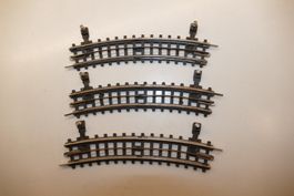 Trix Express H0: 3xgebogenes Spezialgleis