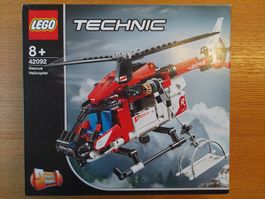 Lego Technic 42092 Rettungshubschrauber ca. Rega Helikopter