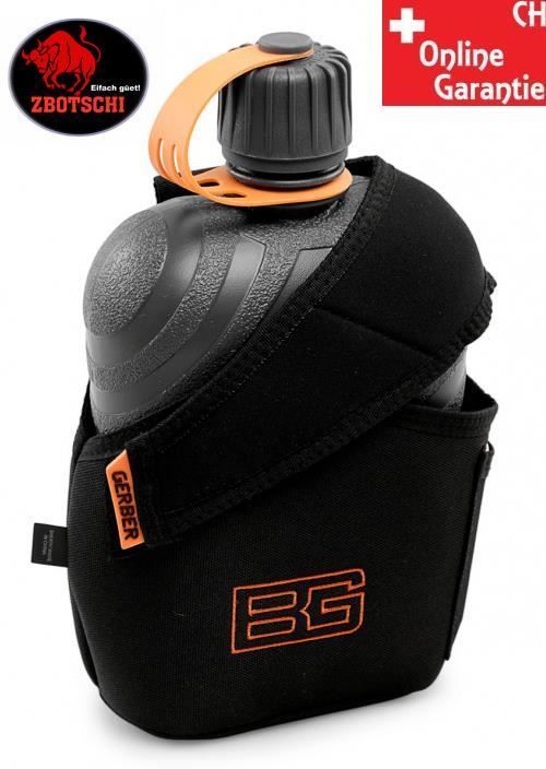 Cucinare, Mangiare & Bere: Gerber Bear Grylls Canteen Trink Flasche – Nuovo e nell'imballaggio originale da Visp venduto da zbotschi 2