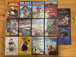 14 Kinder DVD Filme