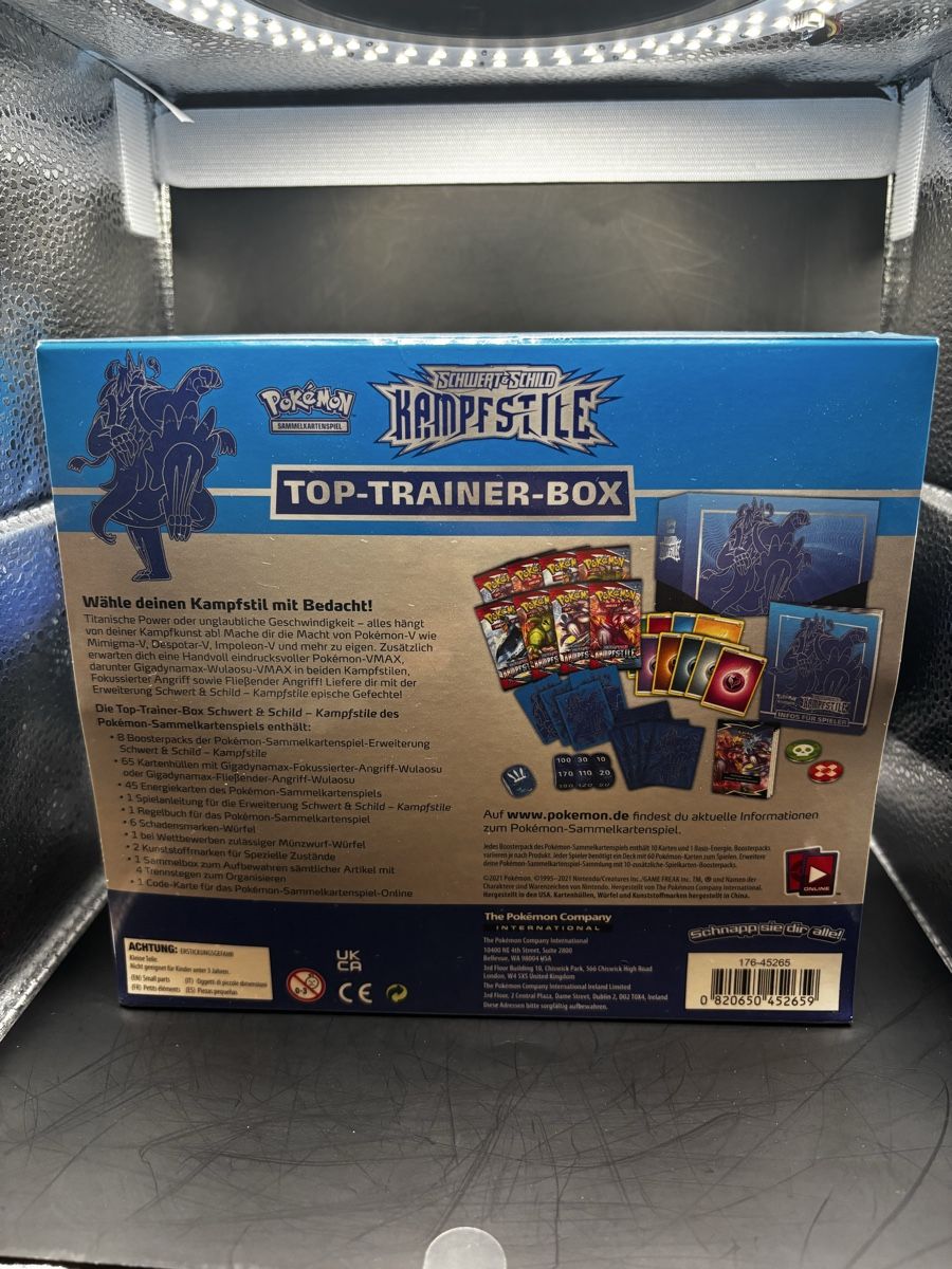 Pokémon Sammelbilder & Trading cards: Kampfstile Top-Trainer-Box Pokémon DE – Neu und originalverpackt aus Magden von ani_xw9t 4