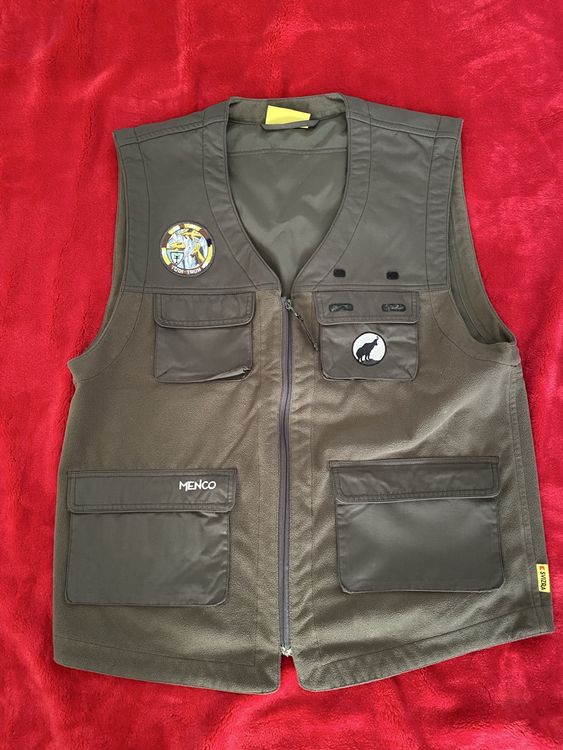 Menco Svizzera Fleece Weste Grösse M Jagd Outdoor 1