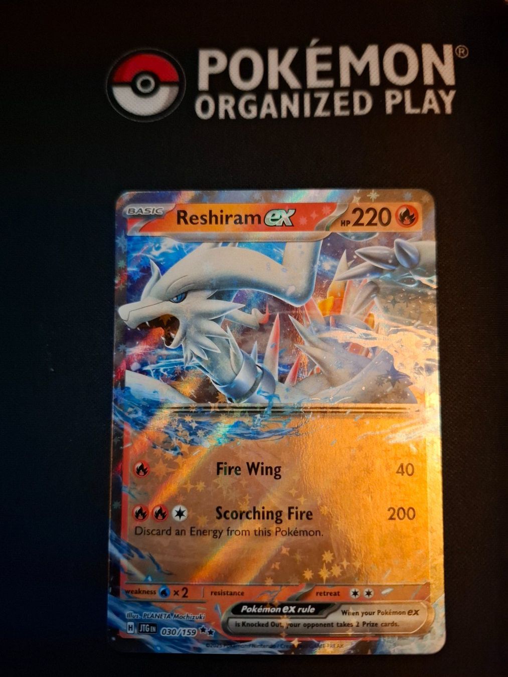 Pokémon Carte collezionabili: Pokemon Reshiram EX 030/159 JTG – Nuovo (secondo la descrizione) da Gammen venduto da Karbax