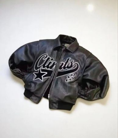 Kunstlederjacke im Vintage Design- Gr. L