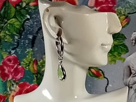 ohrring edelsthal,,,,mit modeschmuck,,,glanzig