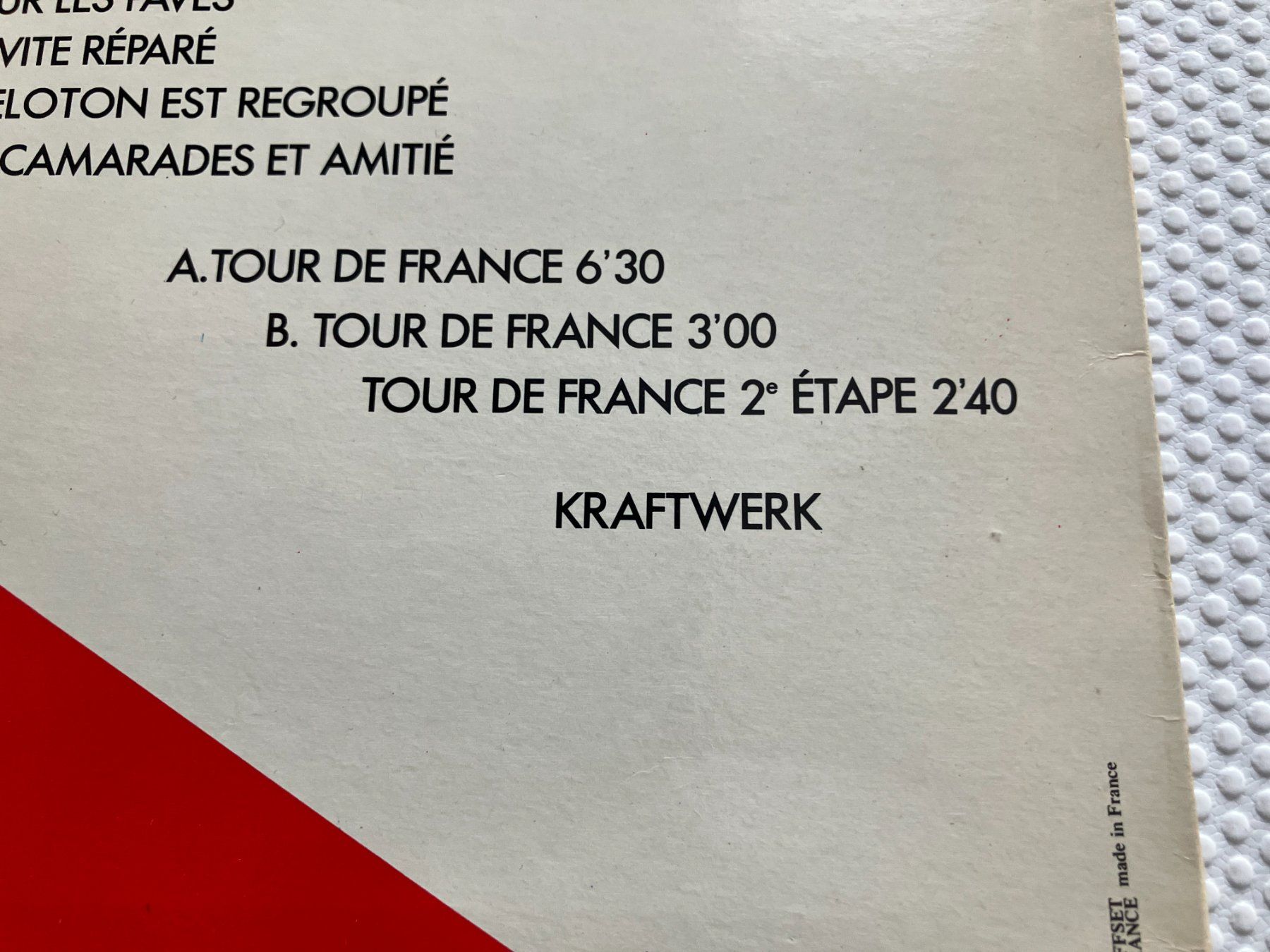 Dischi in vinile: Kraftwerk – Usato da Aarwangen venduto da Jukebox3 3