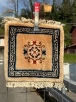 Bao Tou, sehr eleganter Sitzmatte Teppich 32x32cm sauber