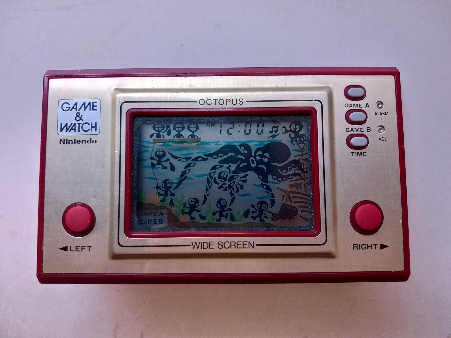 game&watch Giochi: Jeu Nintendo Game & Watch - Octopus – Usato da Ecublens VD venduto da Popeye007