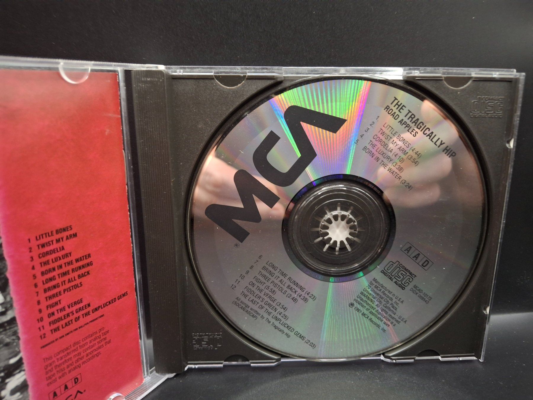 CDs: The Tragically Hip – Road Apples – D'occasion à St.Gallen par jalamusic 2