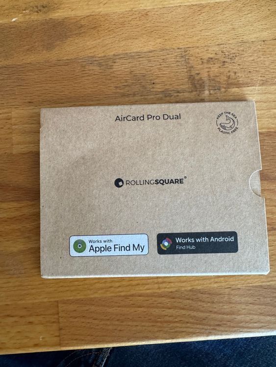GPS & Strumenti di misurazione: AirCard™ Pro Dual - Apple+Android Ultra-thin Tracker – Nuovo e nell'imballaggio originale da Corsier-sur-Vevey venduto da Makmic 2