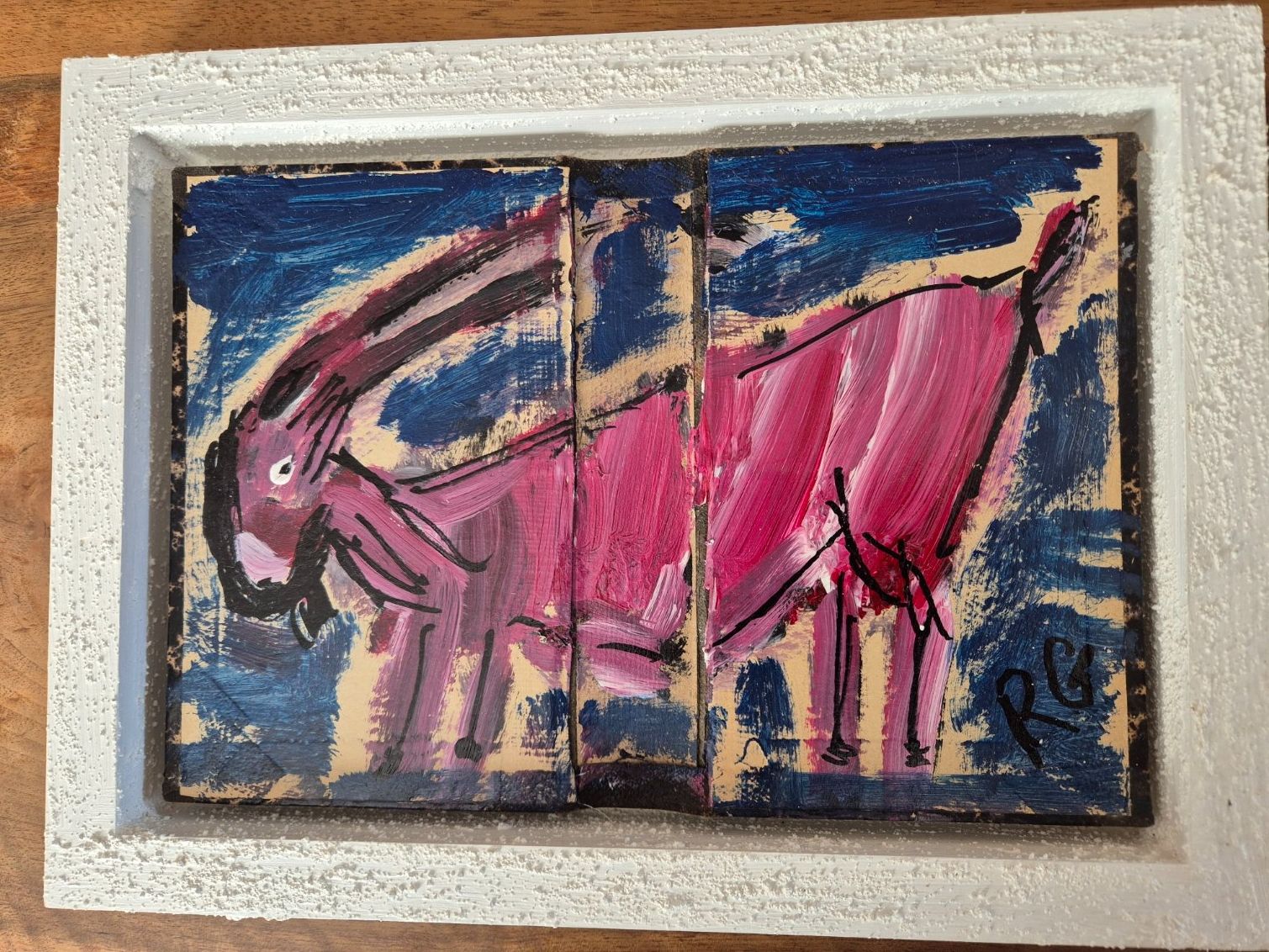 Gemälde: Original von Rene Gertsch – Gebraucht aus St. Gallen von Morris