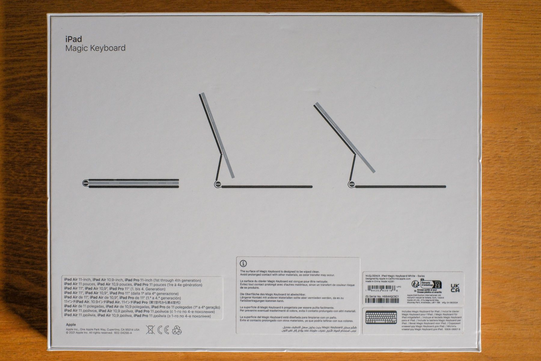 Apple Tastaturen: iPad Magic Keyboard - iPad Pro 11" - iPad Air 11"/10.9" – Gebraucht aus Zürich von cbrl 1