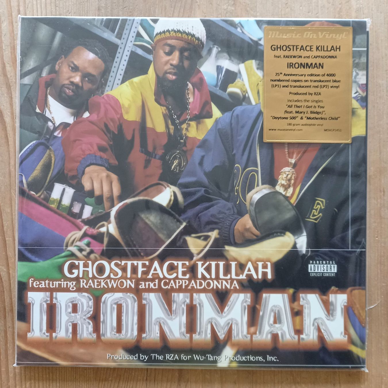Dischi in vinile: Ghostface Killah ‎– Ironman 2-LP COLORED NUMBERED VINYL – Nuovo e nell'imballaggio originale da münchenstein venduto da karl_heinz_krasser