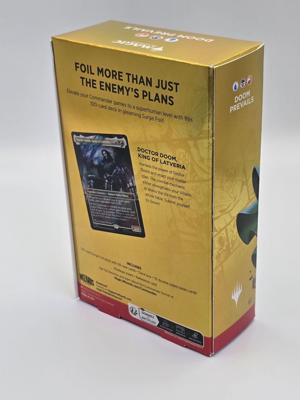 Magic The Gathering Sammelbilder & Trading cards: MTG Marvel - Doom Prevails - Collector Edition Deck – Neu und originalverpackt aus Aarberg von Collection-Universe 4
