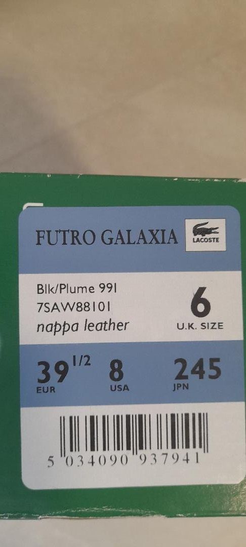 Lacoste Scarpe da donna: Nappa Leder Lacoste Sneaker, Grösse 39 1/2 – Usato da Udligenswil venduto da m-nikolic 2
