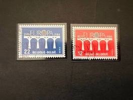 Belgien Europa  CEPT 1984 mit Erstag ʘ  (2262)