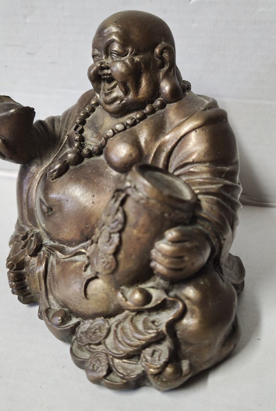 Figuren: Buddha Figur lachend 966g – Gebraucht aus Uerkheim von Justi.y 3
