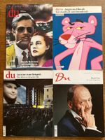 4x Du Zeitschrift der Kultur 607, 754, 778, 801 Film Kino