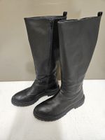 Geox - Bottes en cuir noir (taille 41)