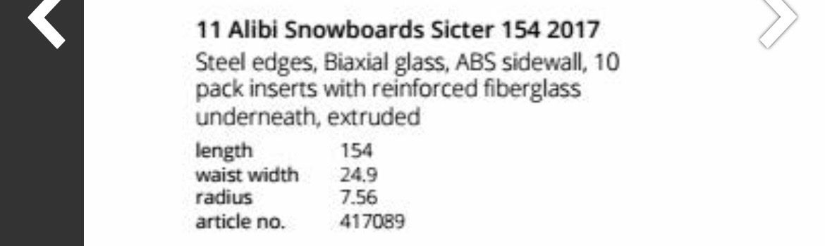 Board: Snowboard Alibi Sicten HB Rocker 150 – Nuovo (secondo la descrizione) da Wädenswil venduto da Cyril240 7