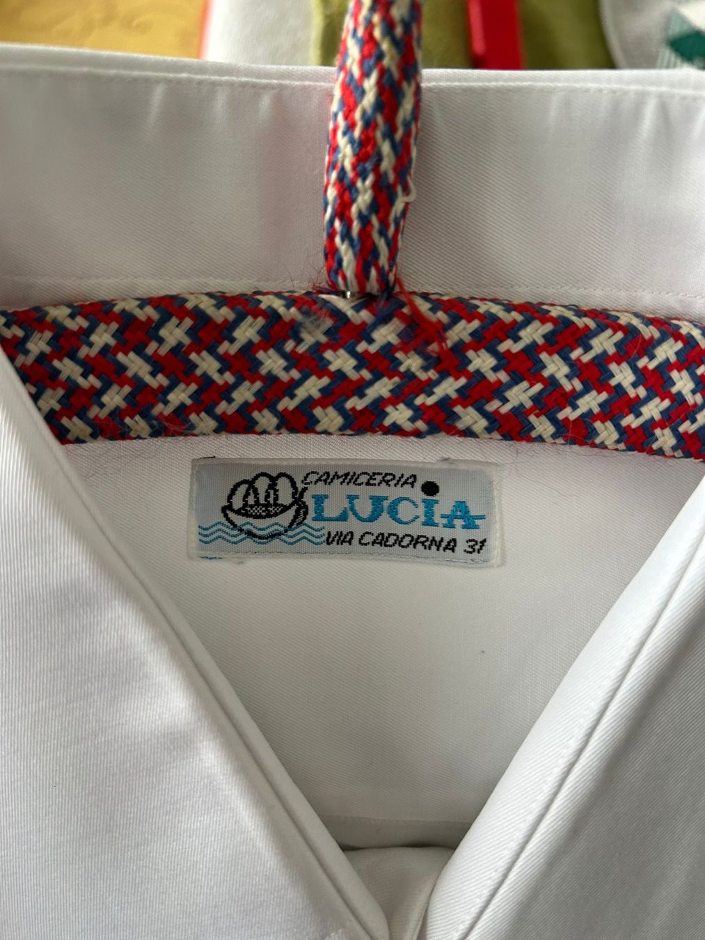 Camicette: Camicia cotone bianco tg.M cifrata GS – Usato da Melano venduto da H-Sara 3