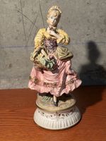 Large Vintage Capodimonte Style Figurine Porcelain
