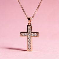 Collier Croix Éclat