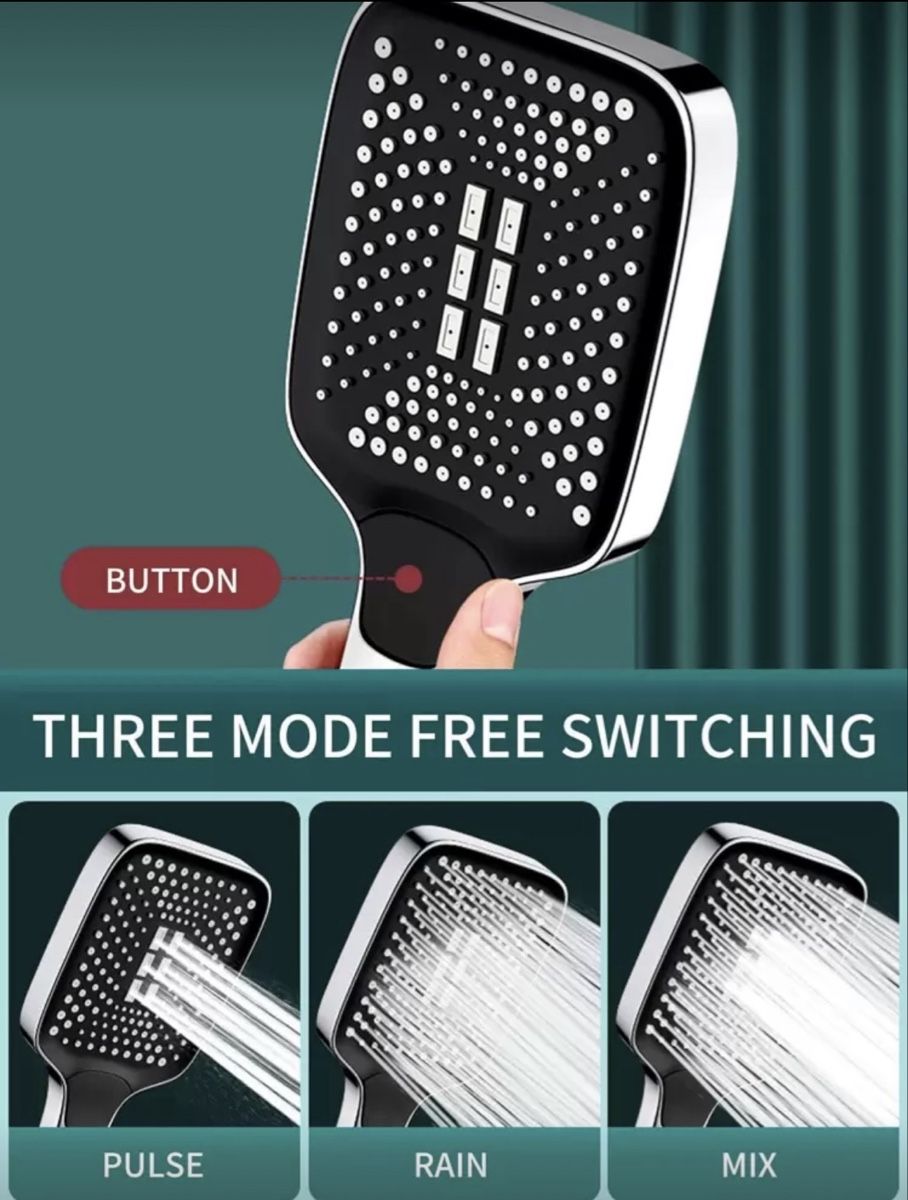 Pommeaux de douche: Duschkopf mit 3 Modi – Neuf avec emballage d'origine à Emmenbrücke par ShopDirect 2
