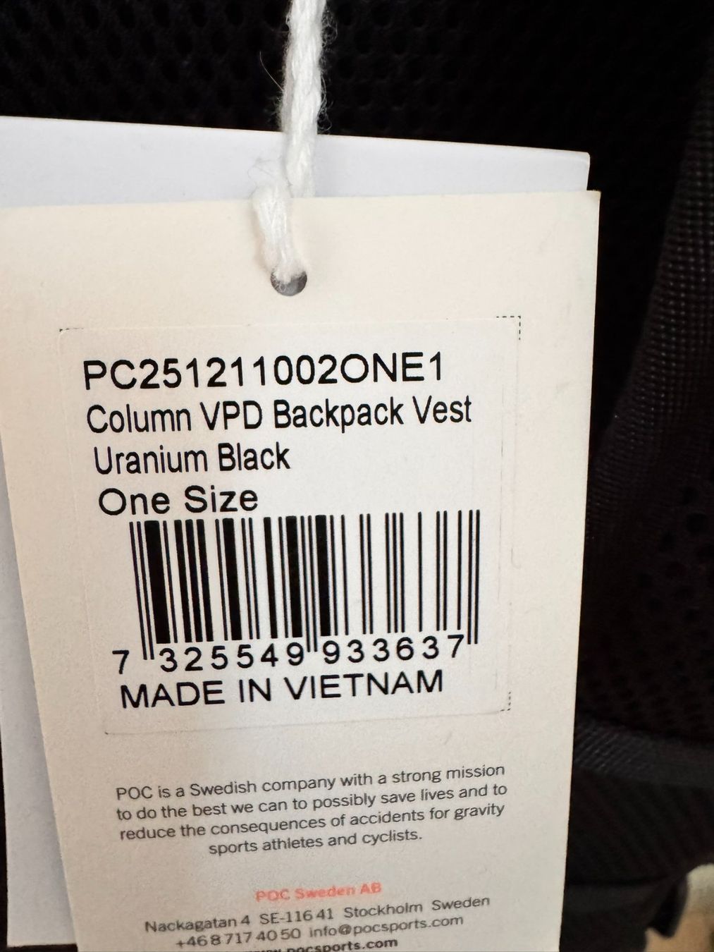 Poc Zaini: POC Column VPD Backpack Vest - Protektor inkl. Hydrapack – Nuovo e nell'imballaggio originale da Jona venduto da BQ.Goods 2