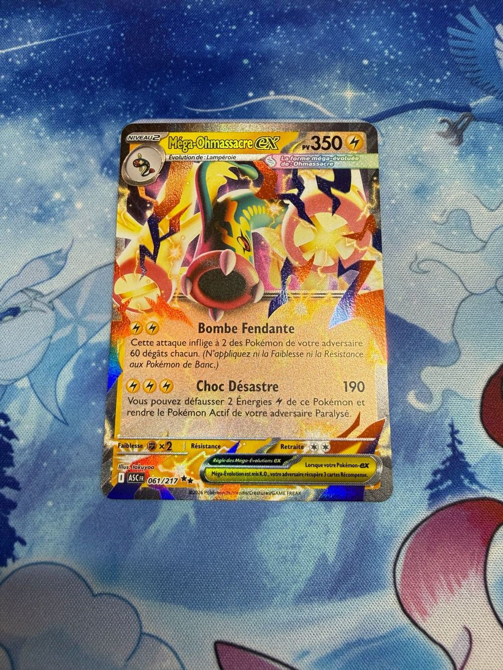 Pokémon Carte collezionabili: Méga-Ohmassacre EX - ASC 061 FR – Nuovo (secondo la descrizione) da Courgenay venduto da ScamBoxOff