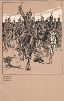 Einheitskarte Kavallerie von W.F. Burger