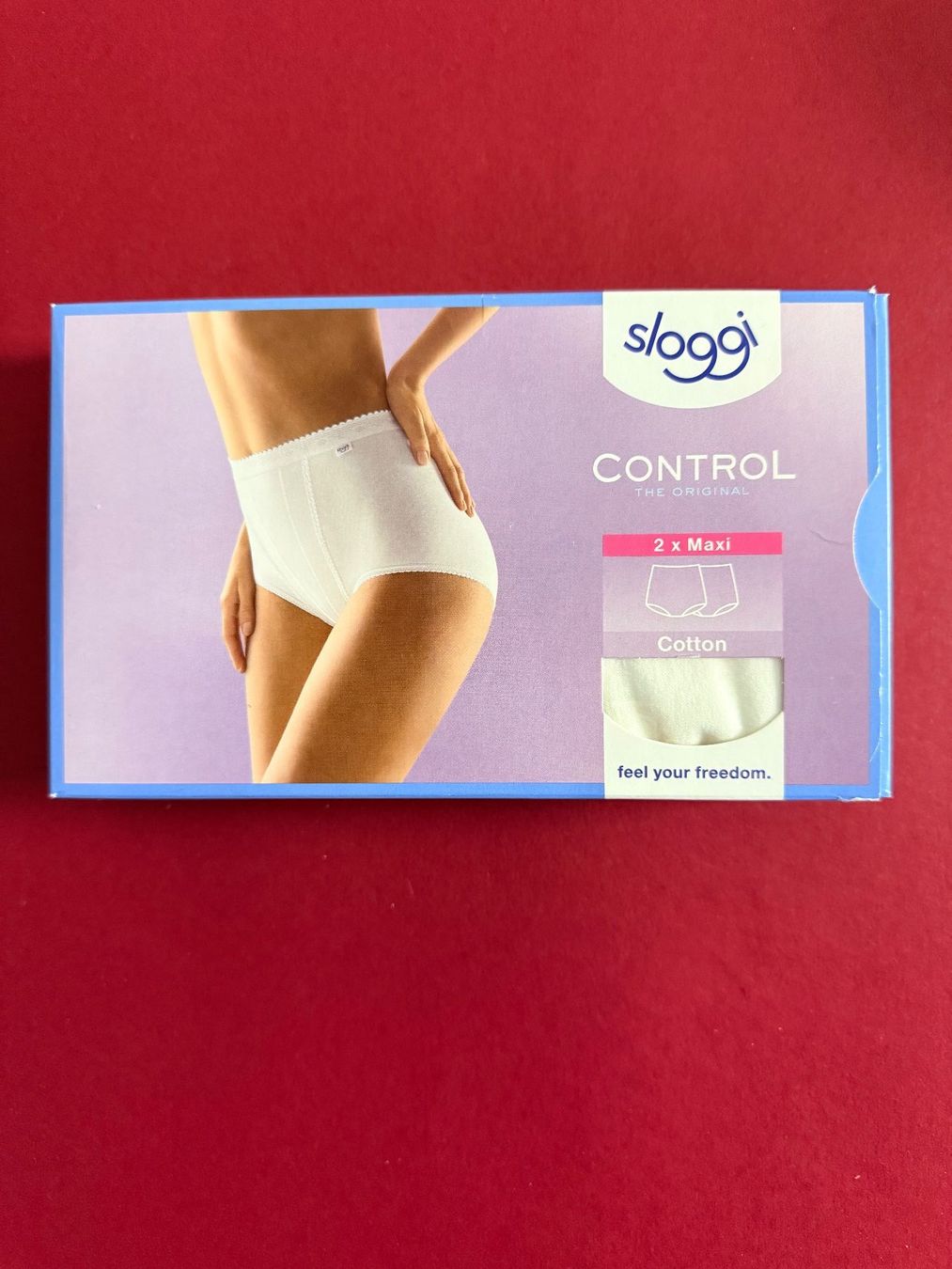 Sloggi Altra biancheria intima: SLOGGI, Slip MAXI CONTROL, Grösse 52, 2 Stück in Weiss – Nuovo e nell'imballaggio originale da Rudolfstetten venduto da gst_g7xl