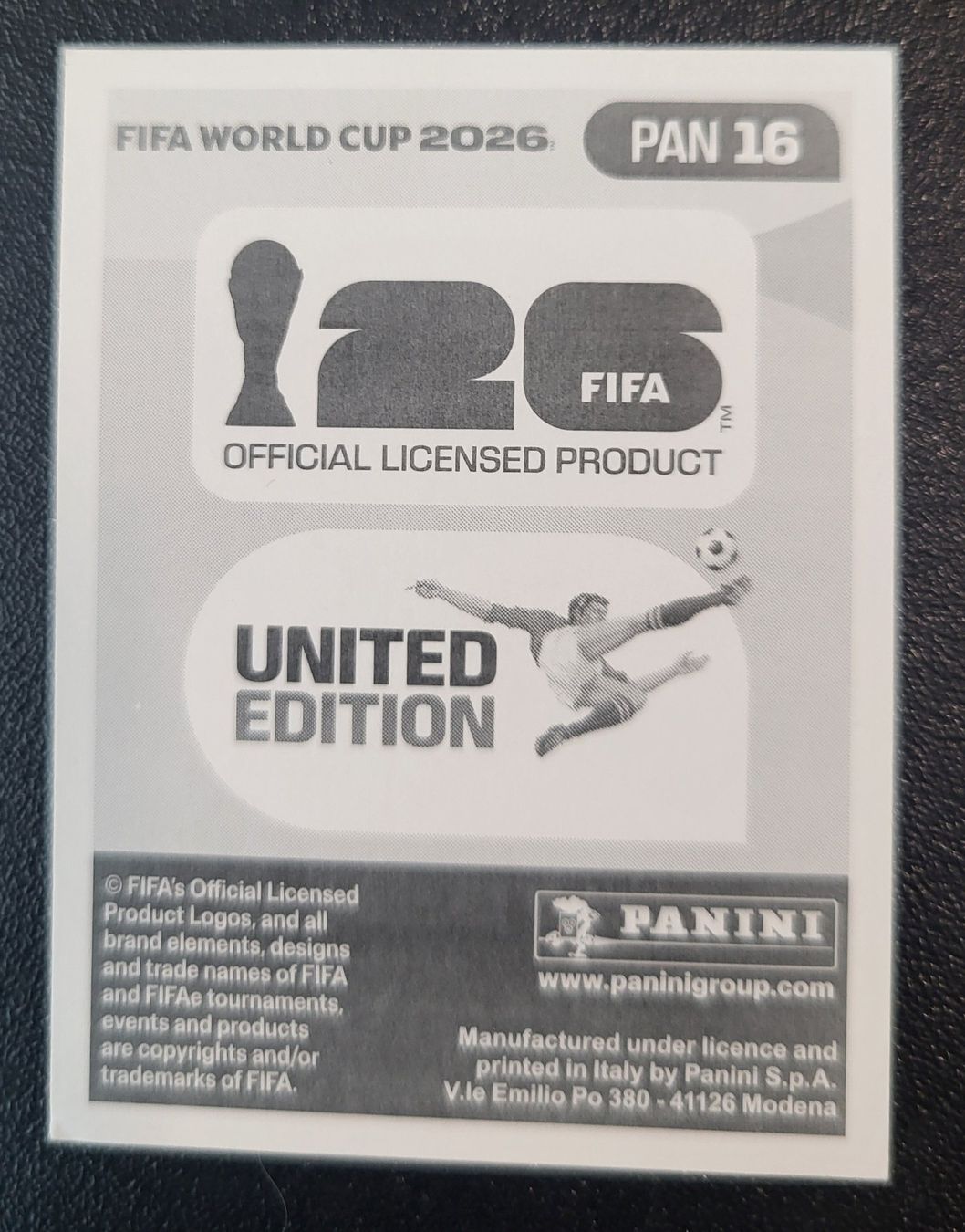 Panini Cartes à collectionner: Panini - PAN 16 – Neuf (Voir description) à Ehrendingen par Fisy 1