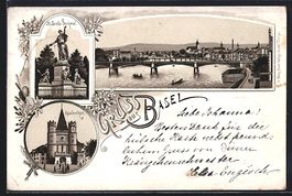Litho Basel, Teilansicht, Spalentor, St.