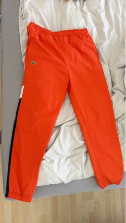 Lacoste Trainingshose / Jogginghose Orange Gr. S -Top!