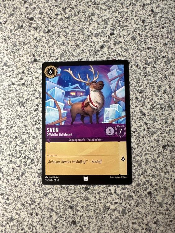 95/204 FR | Listen to Me | Disney Lorcana Card (2023)