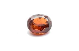 Granat-5.84 ct-Rund Schliff-Natural-Idar-Oberstein