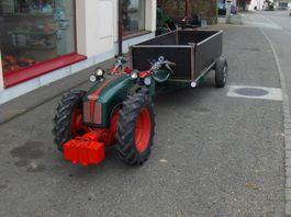 Rapid 606 mit Anhänger