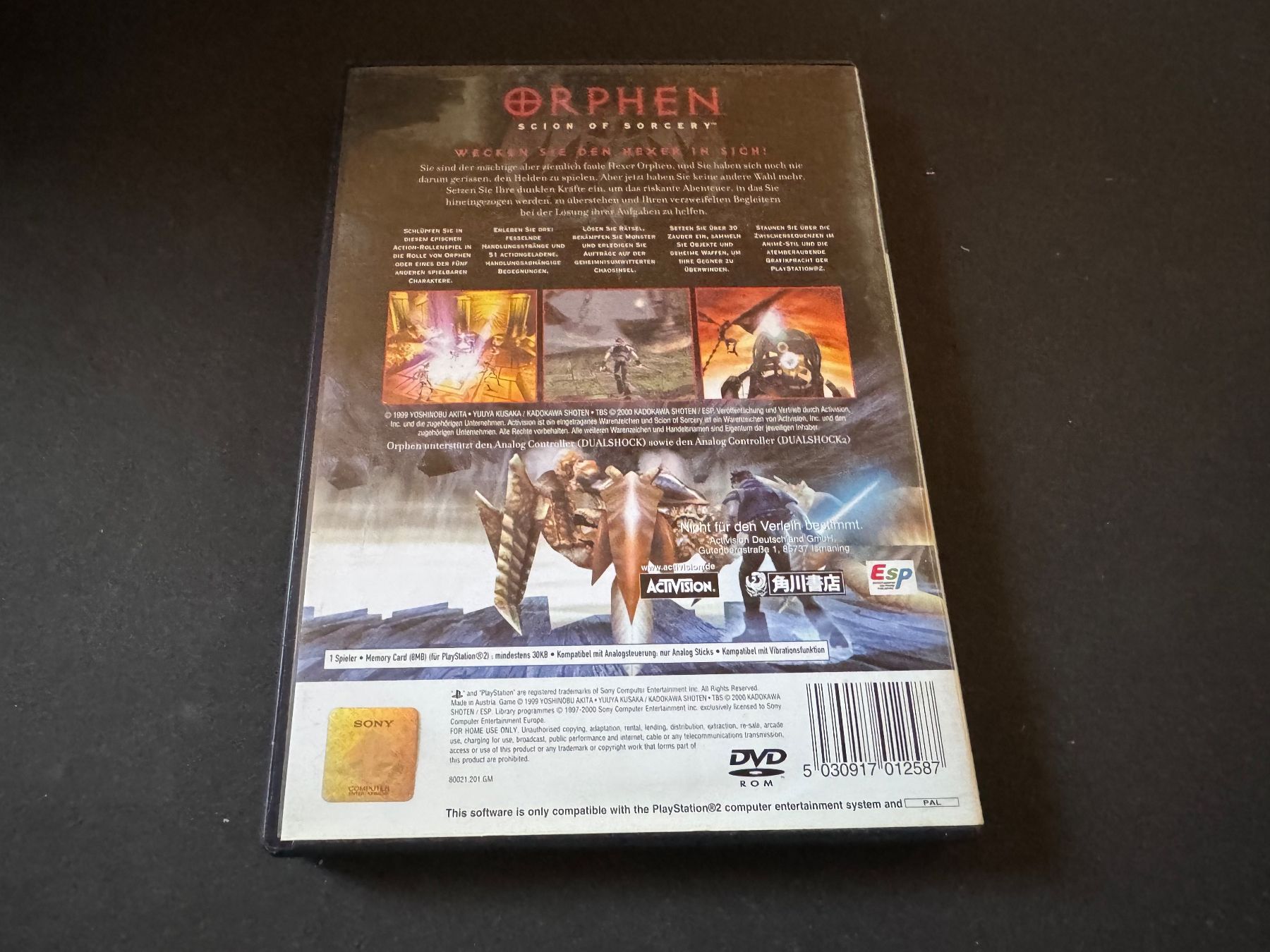 Sony Spiele: ORPHEN SPIEL FÜR PS2 – Gebraucht aus Hägendorf von bri_v995 2