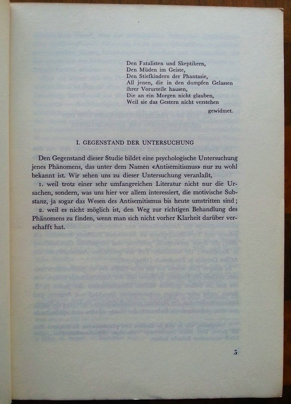 Libri: Der antijüdische Komplex - HANS ORNSTEIN, 1949 – Usato da Oberriet SG venduto da ganesh435 5