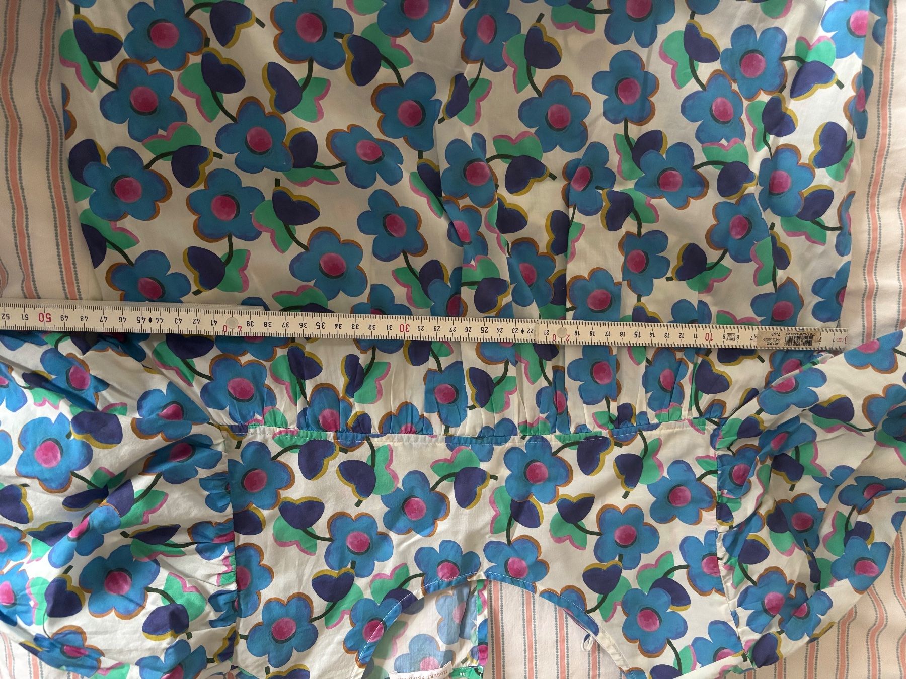 Camicette: Robert Friedman Bluse, Gr. XS, Sommerbluse mit Blumenmuster – Usato da Horgen venduto da uge_pd5p 5