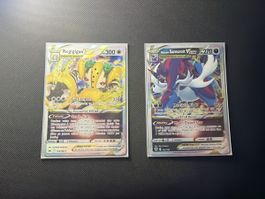 Cartes Pokémon Regigigas VSTAR et H-Samurott VSTAR
