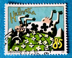 Nr.1198 Kuh auf Rücken GESTEMPELT Sondermarken 2006   