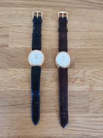 SLKK Swiss Made Herrenuhren, 2 Stk, Lederarmband