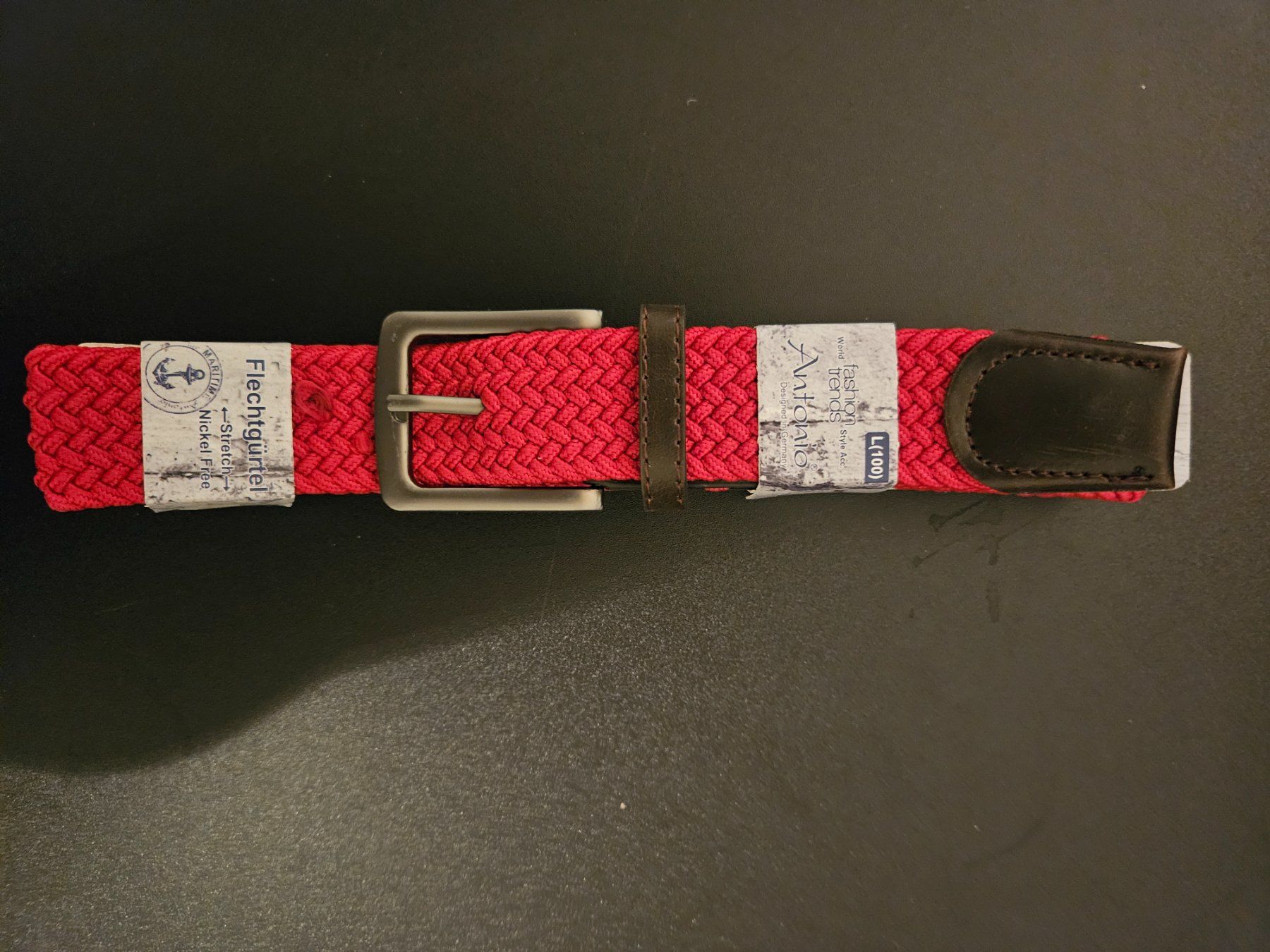 Cinture: Neu - Gürtel stretch 100 L – Nuovo e nell'imballaggio originale da Dagmersellen venduto da Jarsetz_Restposten