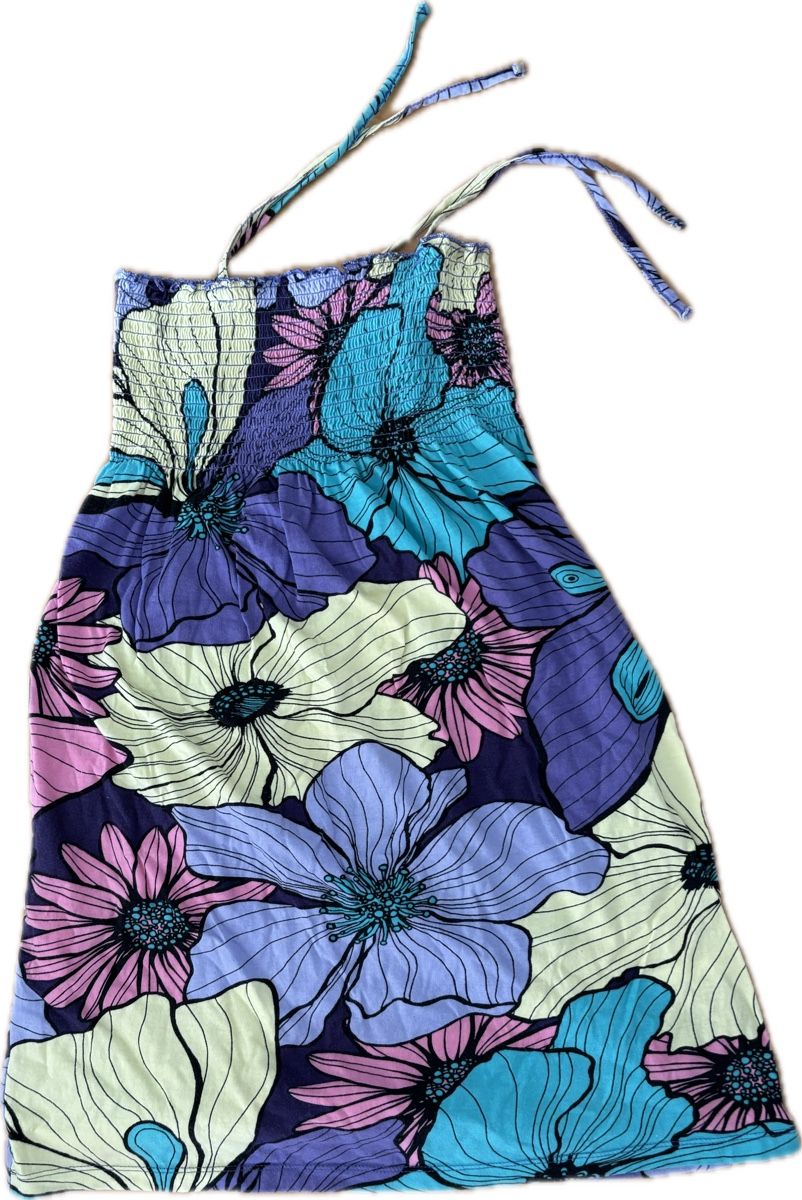 Vestiti: Süsses Kleid/Top mit Blumenmuster – Usato da Zürich venduto da lin_j7p9