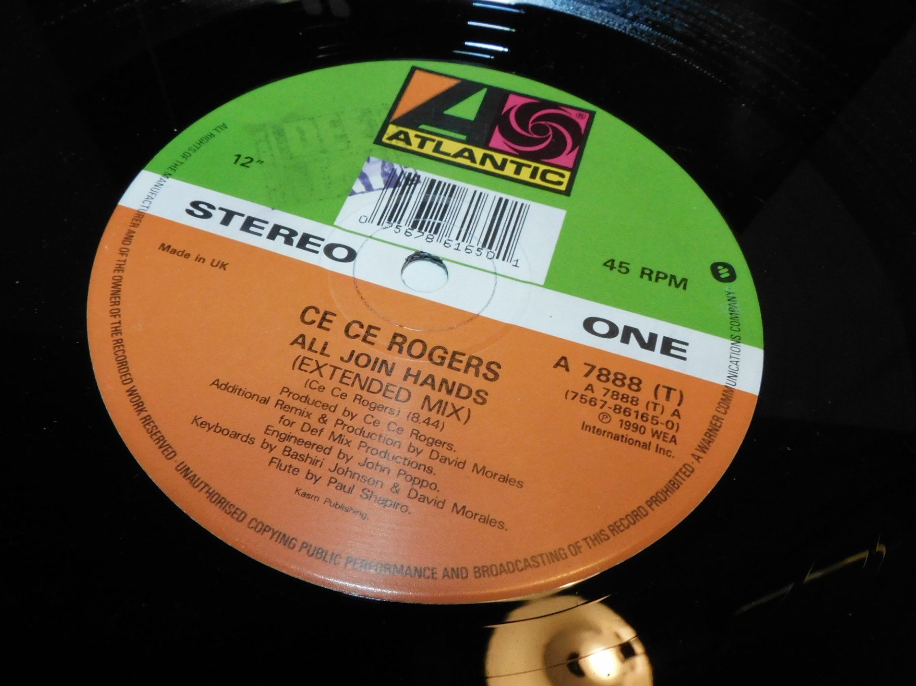 Schallplatten: LP CE CE Rogers All Join Hands Ectended Mix - - Mix Remixed – Gebraucht aus Sursee von 76 4